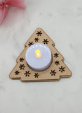 DIY Paint Your Own Christmas Snowflake Light holder DIY Paint Kit  Halloween Craft Paint Your Own Standing Blank Personalize Your Own