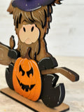 DIY Paint Your Own Halloween Highland Cow DIY Paint Kit  Christmas Craft Paint Your Own Standing Christmas Moose Blank Personalize Your Own