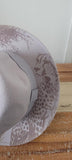 Cheetah Burned Hat, African Safari Burned Animal Cowboy Hat: Engraved Sued/Felt Boho Fedora, Felt Wide brim hat