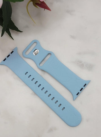 Engraved Sharks Sea theme, Ocean Design for Apple Watch Silicone Sports Band/Strap  38mm/40mm/41mm/42mm/44mm/45mm/46mm/49mm Boho