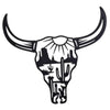 Desert Cow skull Sign  Personalized Garden Escape Door or Wall Plaque Mothers Day Gift Acrylic or Wood Custom sign