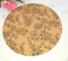 Cork cherry Blossoms Laser Engraved Cork Trivet: Kitchen Decor Pot Holder Gift, Personalized Housewarming Wedding Hot Pad
