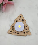 DIY Paint Your Own Christmas Snowflake Light holder DIY Paint Kit  Halloween Craft Paint Your Own Standing Blank Personalize Your Own