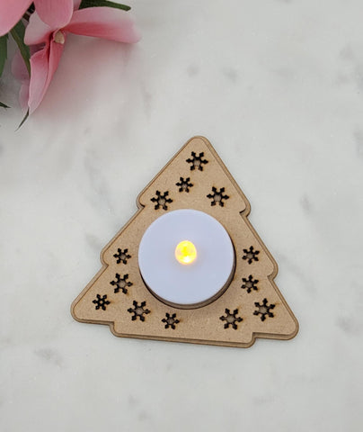 DIY Paint Your Own Christmas Snowflake Light holder DIY Paint Kit  Halloween Craft Paint Your Own Standing Blank Personalize Your Own