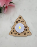 DIY Paint Your Own Christmas Snowflake Light holder DIY Paint Kit  Halloween Craft Paint Your Own Standing Blank Personalize Your Own