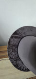 Ocean vibes Burned Hat, Beach Engraved Burned Cowboy Hat: Engraved Suede/Felt Boho Fedora, Felt Wide brim hat