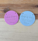 Shhh baby sleeping sign Please don't knock Door or Wall Plaque New Mothers Gift Acrylic or Wood Custom Name Garden sign