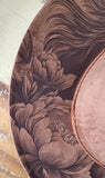 Horse and Peonies, Peony Burned cowgirl Cowboy Hat: Engraved Suede/Felt Boho Fedora, Felt Wide brim hat Western Hat Festivals